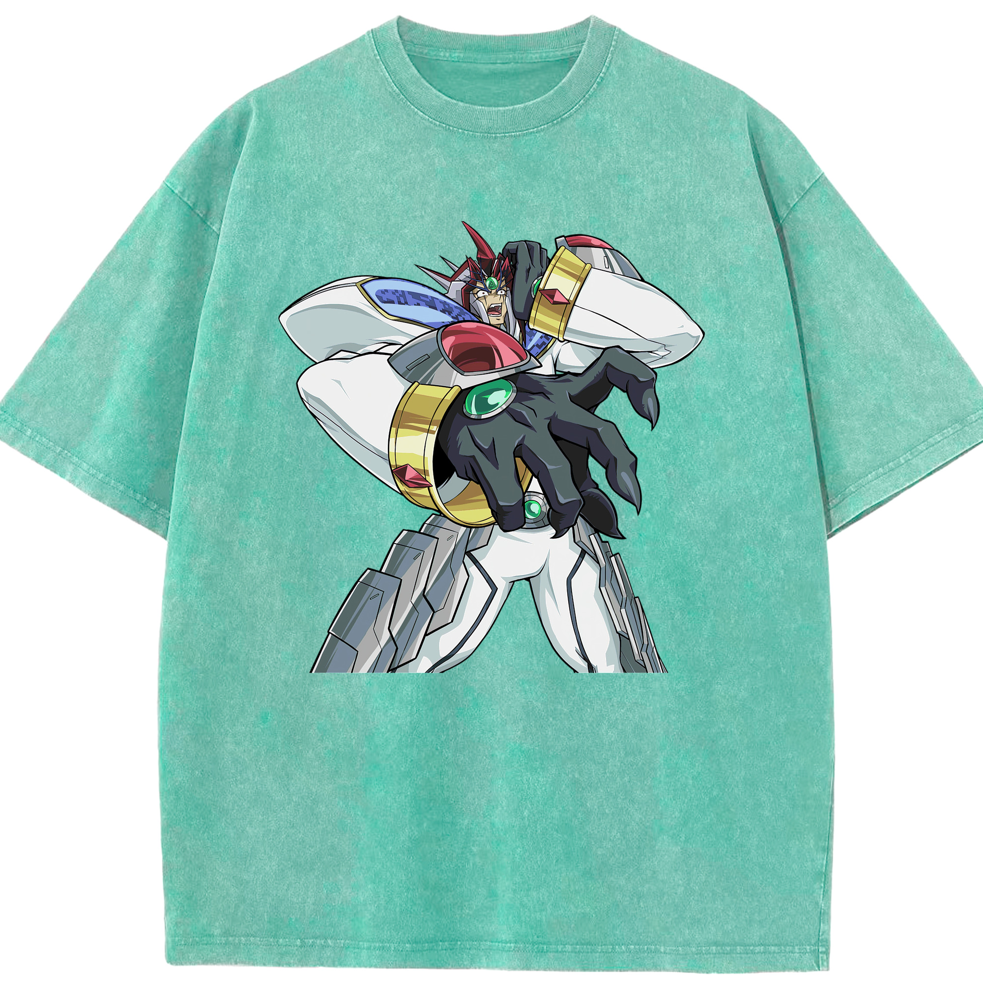 （画像用） 遊☆戯☆王 Yu-Gi-Oh! 綿100% ヴィンテージ風 半袖Tシャツ（フロントプリント）